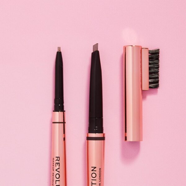 Makeup Revolution Balayage Eye Brow Pencil - Brown (0.38g) - Makeup Revolution