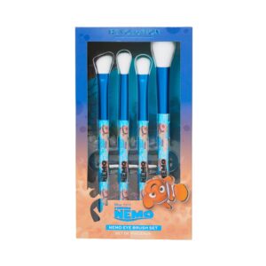Makeup Revolution Disney Pixar's Finding Nemo And Revolution Nemo Eye Brush Set - Blue (4 Pcs) - Makeup Revolution