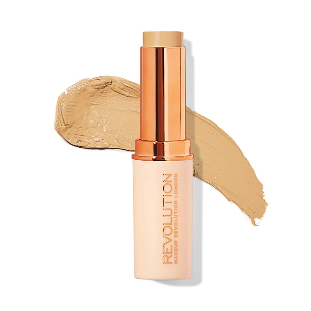 Makeup Revolution Fast Base Stick Foundation - F7 (6.2g) - Makeup Revolution