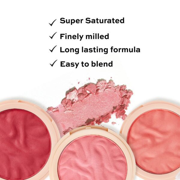 Makeup Revolution Glam Besties Combo - Blusher, Lip Liner, Lip Oil - Makeup Revolution