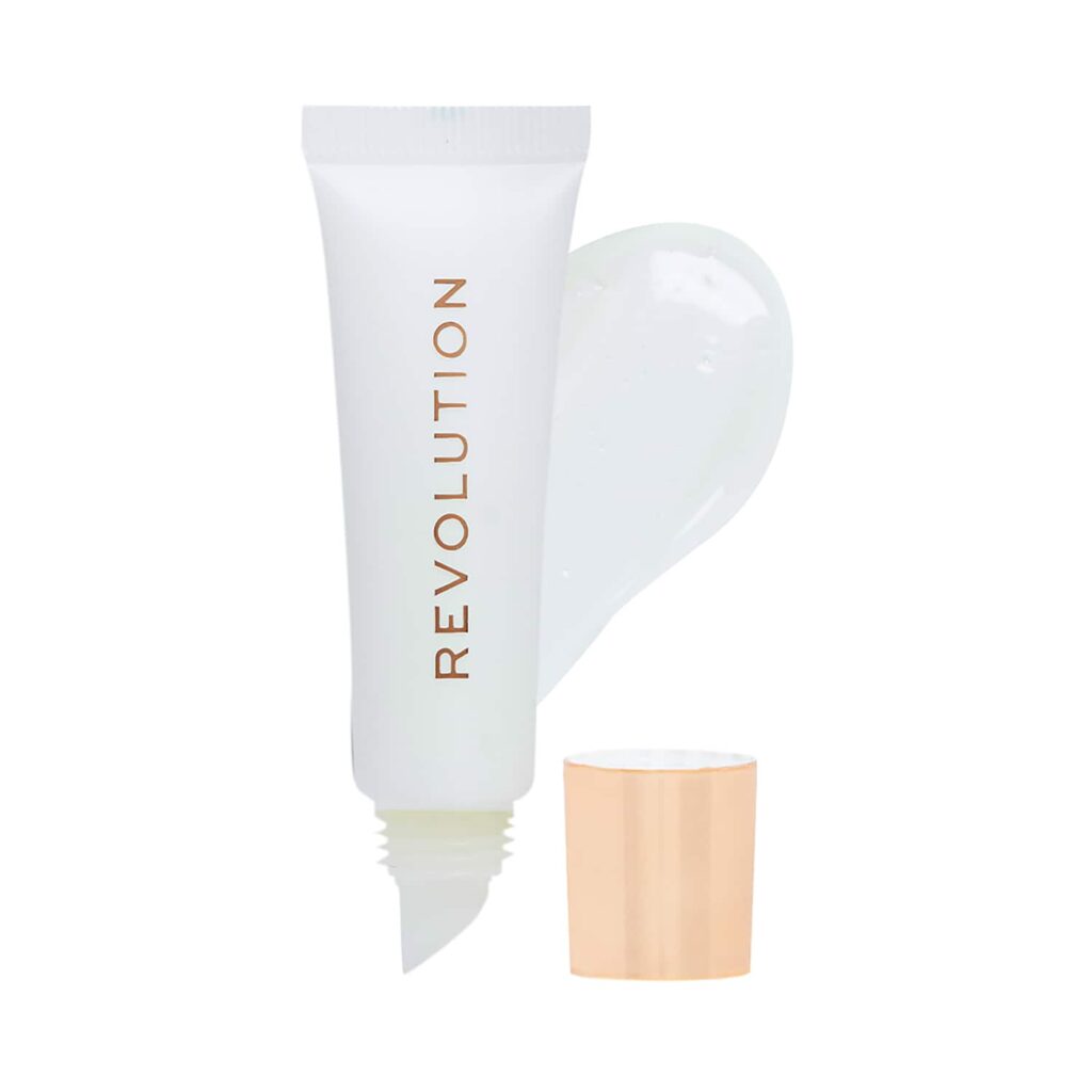 Makeup Revolution Juicy Peptide Lip Balm - Clear Ice (8 ml) - Makeup Revolution
