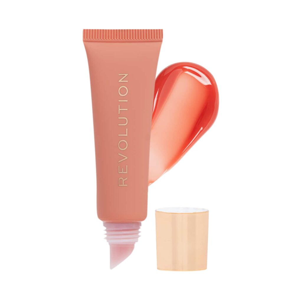 Makeup Revolution Juicy Peptide Lip Balm - Nude Spice (8 ml) - Makeup Revolution