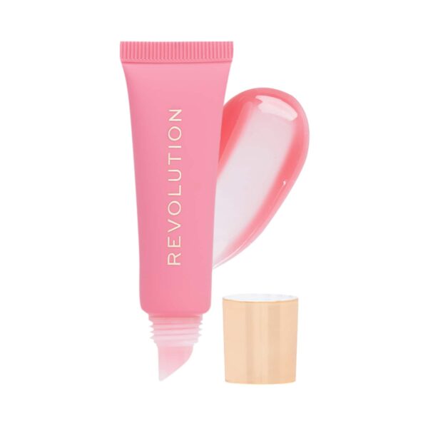 Makeup Revolution Juicy Peptide Lip Balm - Pink Strawberry (8 ml) - Makeup Revolution