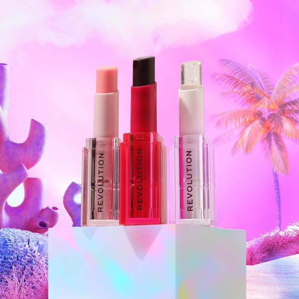 Makeup Revolution Mood Switch Aura Lip Balm - Kiss Pink (2.5 ml) - Makeup Revolution