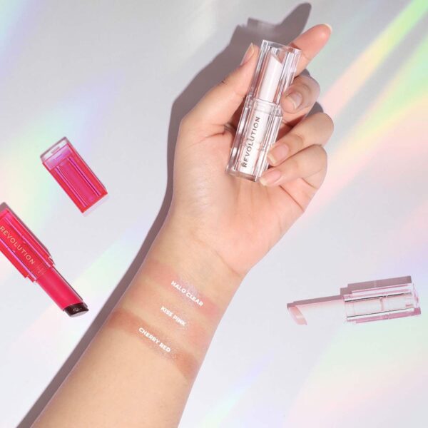 Makeup Revolution Mood Switch Aura Lip Balm - Kiss Pink (2.5 ml) - Makeup Revolution