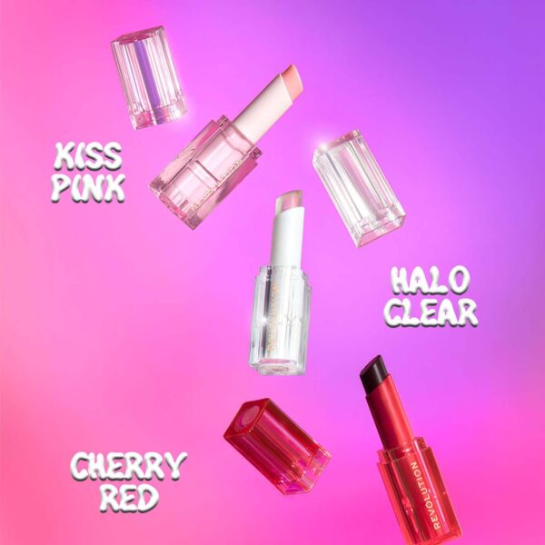 Makeup Revolution Mood Switch Aura Lip Balm - Kiss Pink (2.5 ml) - Makeup Revolution