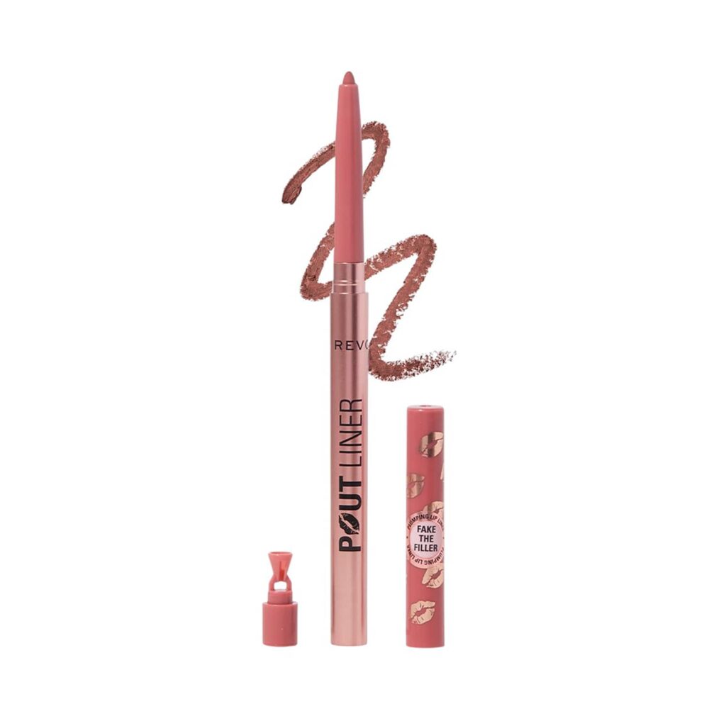 Makeup Revolution Pout Bomb Plumping Lip Liner - Chauffeur Nude (0.2 g) - Makeup Revolution