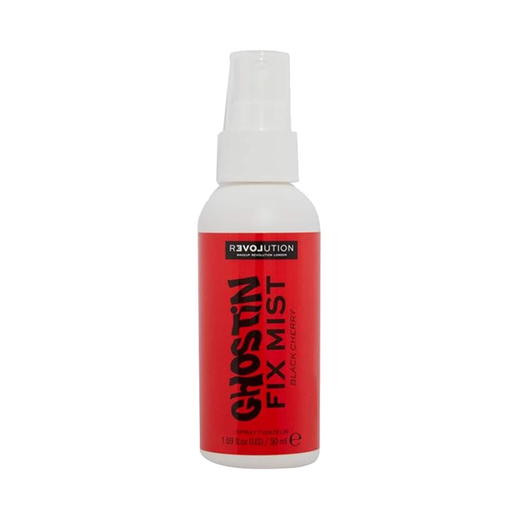 Makeup Revolution Relove Ghostin Black Cherry Fix Mist - Clear (50ml) - Makeup Revolution