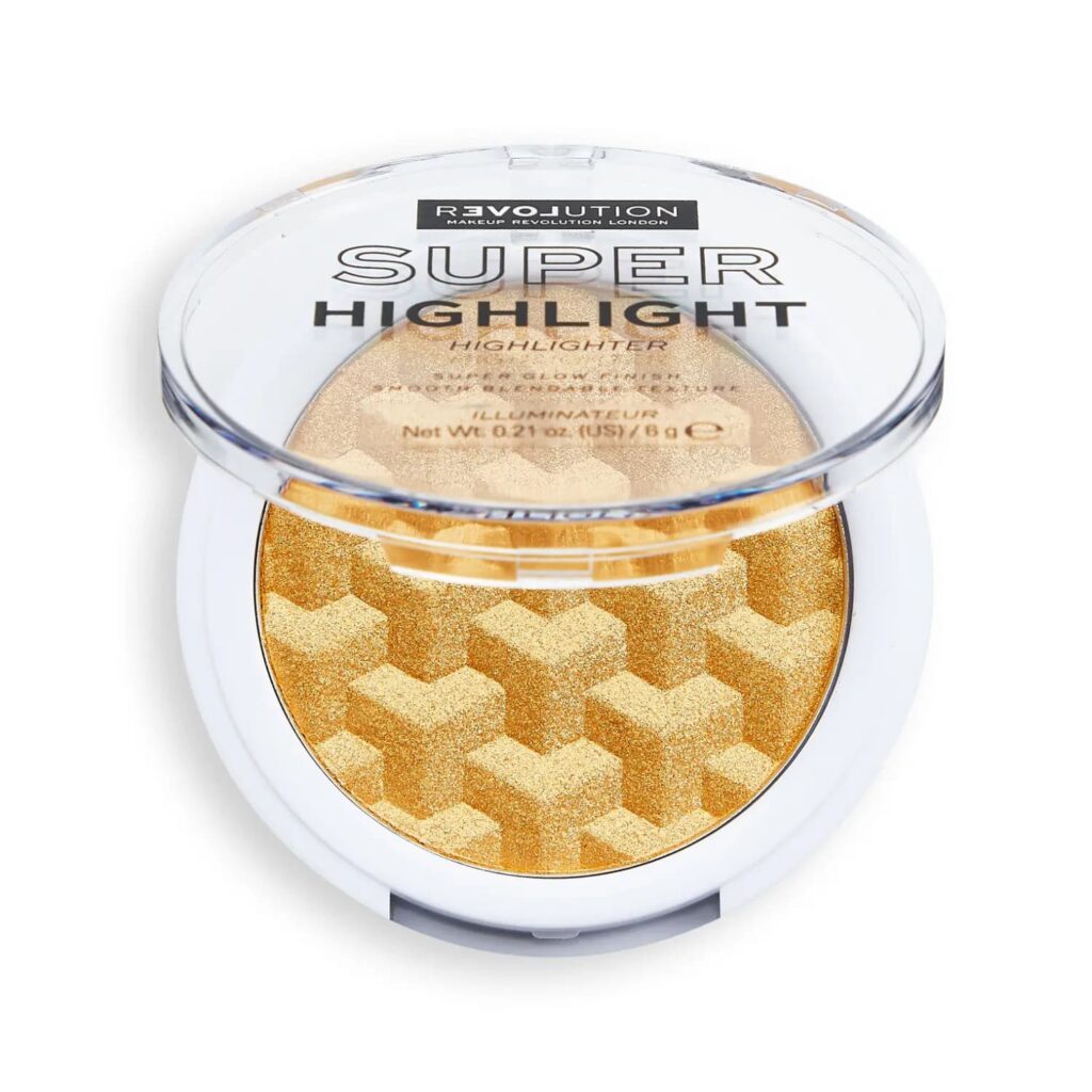 Makeup Revolution Remove Super Highlight Highlighter - Gold (6g) - Makeup Revolution