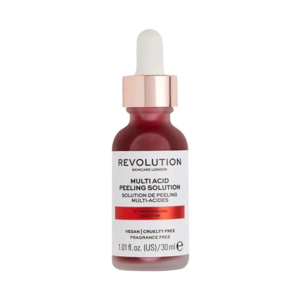 Makeup Revolution Skin Care Multi Acid AHA And BHA Peel Serum (30ml) - Makeup Revolution