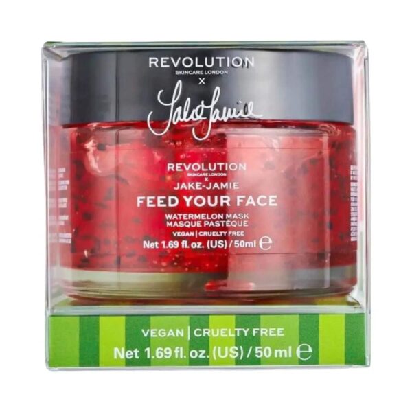 Makeup Revolution Skin Care X Jake Jamie Watermelon Hydrating Face Mask (50ml) - Makeup Revolution