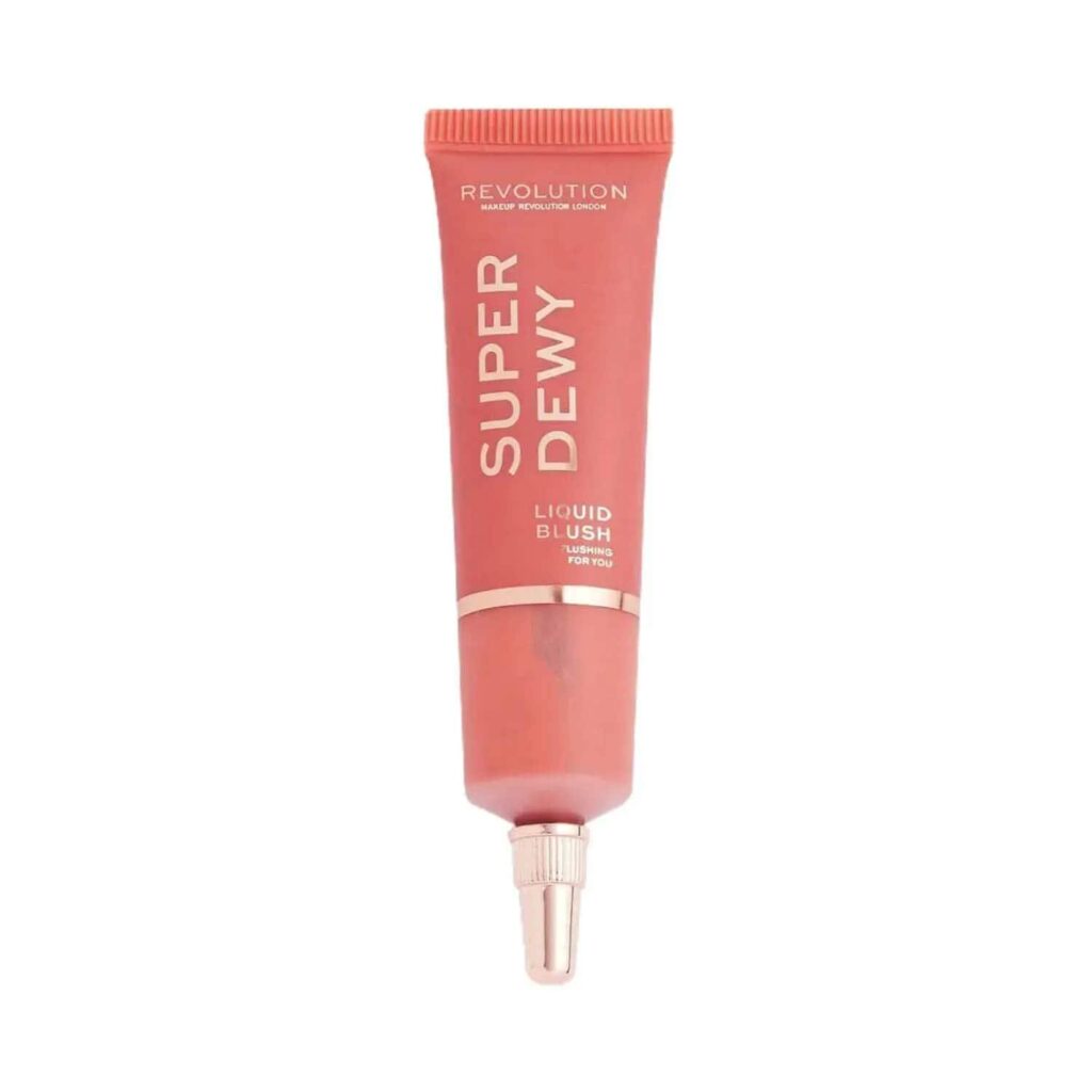 Makeup Revolution Super Dewy Liquid Blusher - Flushing For You (15ml) - Makeup Revolution