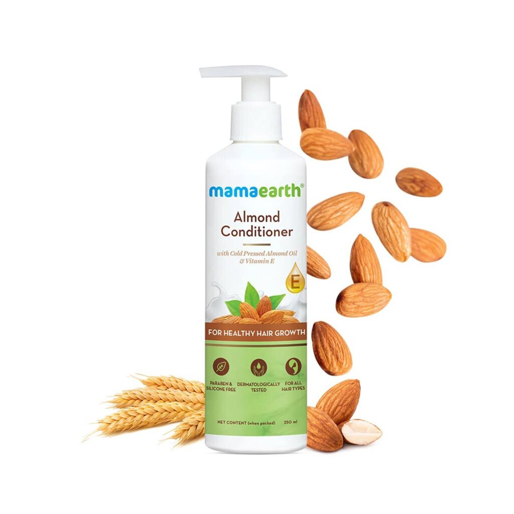 Mamaearth Almond Conditioner With Almond Oil & Vitamin E (250ml) - Mamaearth
