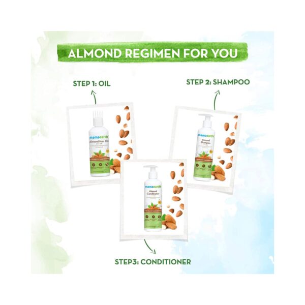 Mamaearth Almond Shampoo With Vitamin E (250ml) - Mamaearth