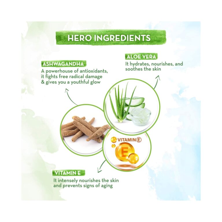 Mamaearth Aloe Ashwagandha Gel For Youthful Glow (300ml) - Mamaearth