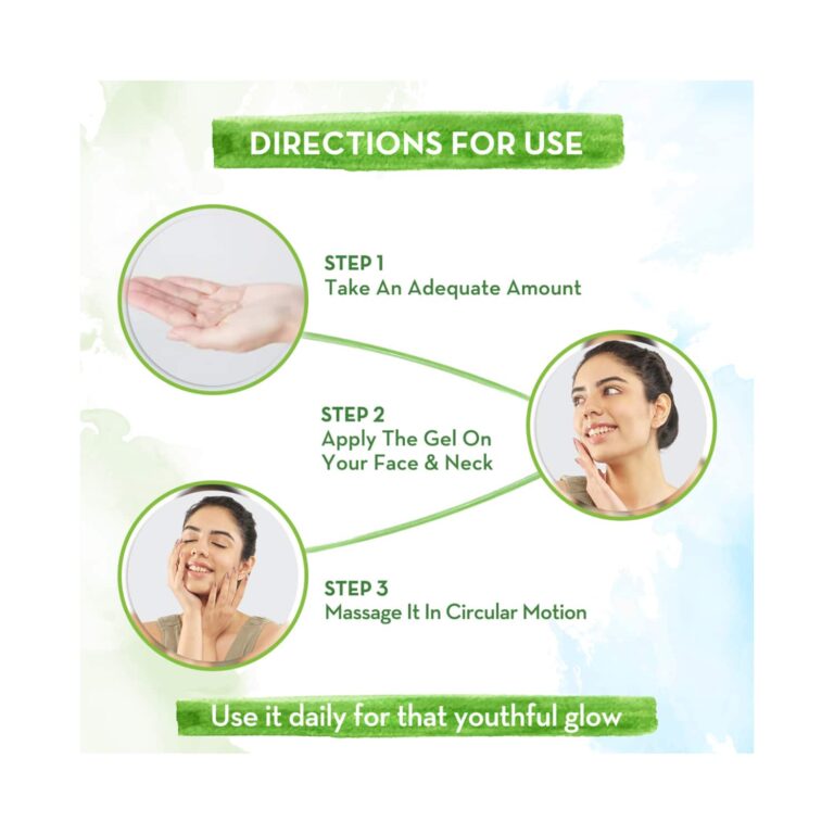 Mamaearth Aloe Ashwagandha Gel For Youthful Glow (300ml) - Mamaearth