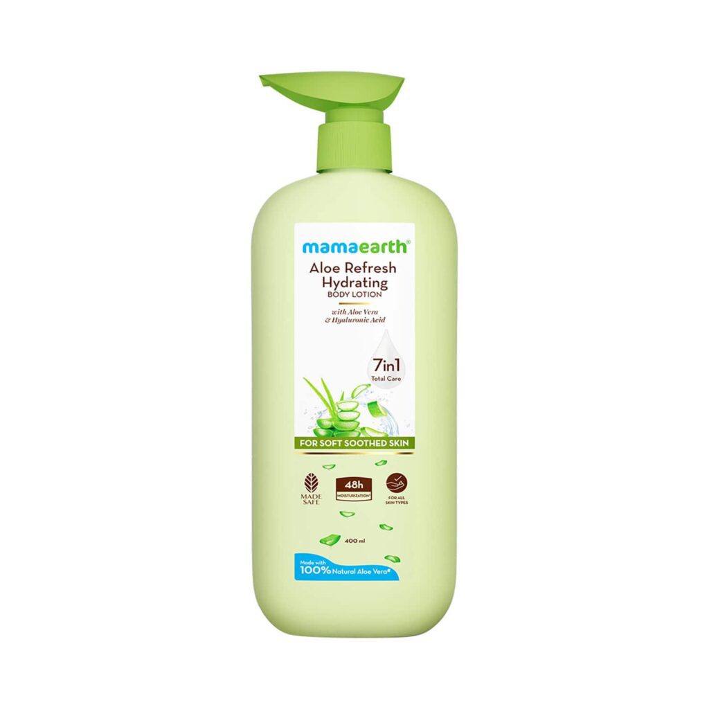 Mamaearth Aloe Refresh Hydrating Body Lotion (400 ml) - Mamaearth