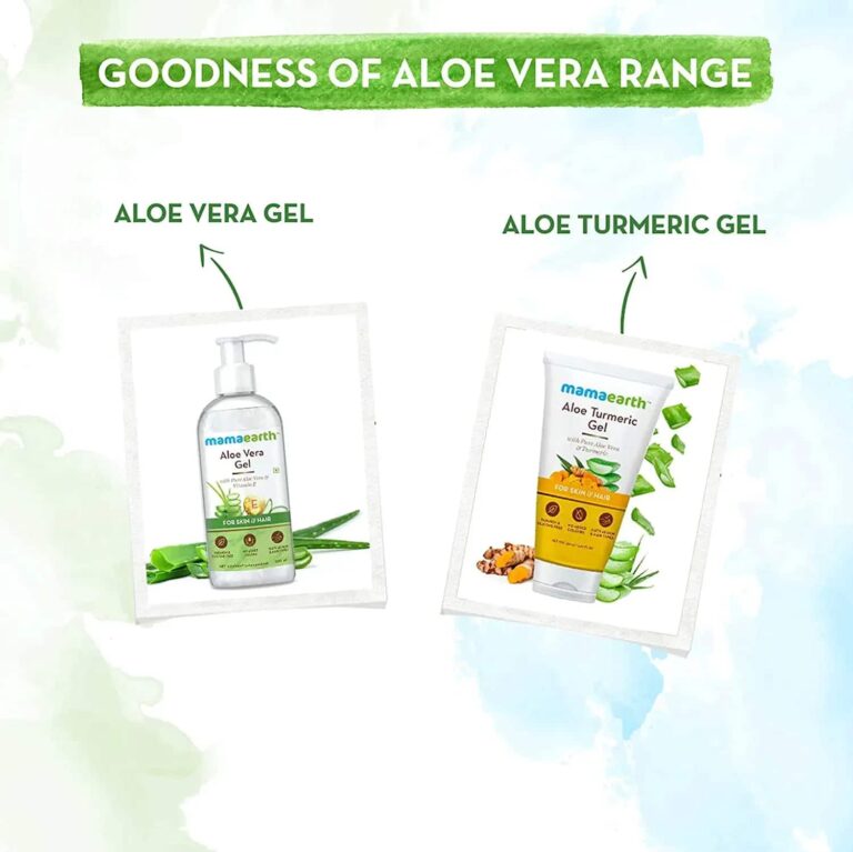 Mamaearth Aloe Turmeric Gel For Skin & Hair (150ml) - Mamaearth