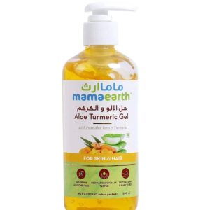 Mamaearth Aloe Turmeric Gel For Skin & Hair (300ml) - Mamaearth