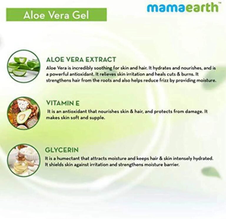 Mamaearth Aloe Vera Gel (300ml) - Mamaearth