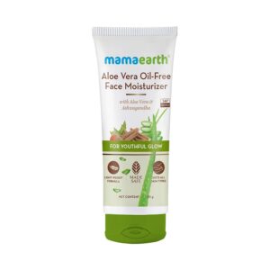 Mamaearth Aloe Vera Oil-Free Face Moisturizer For A Youthful Glow (80g) - Mamaearth