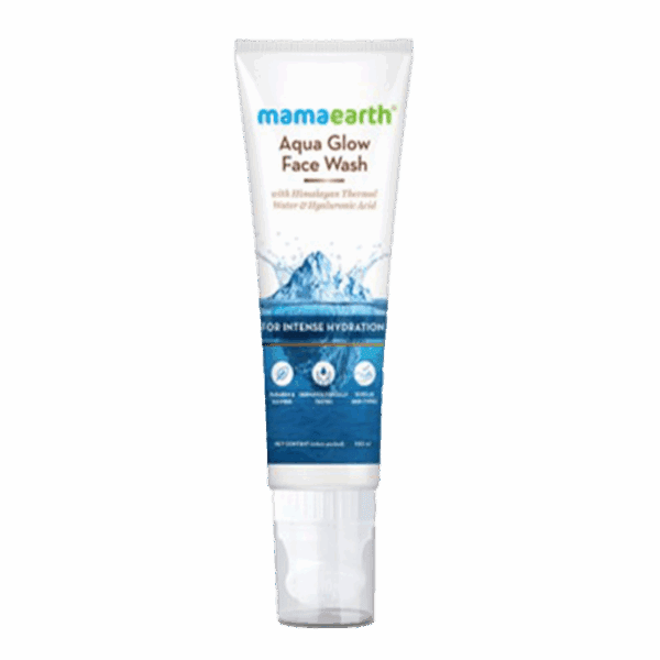 Mamaearth Aqua Glow Face Wash (100ml) - Mamaearth