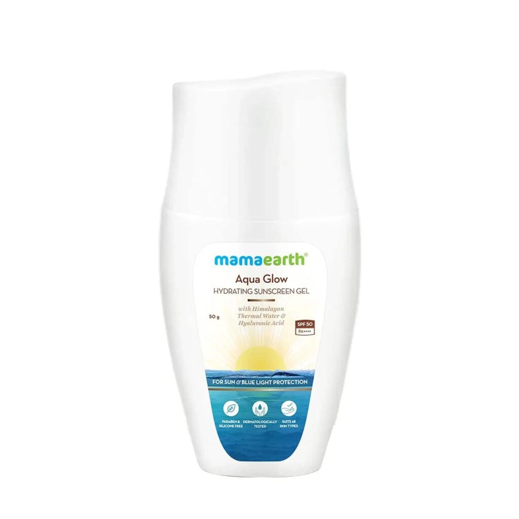 Mamaearth Aqua Glow Hydrating Sunscreen Gel (50g) - Mamaearth
