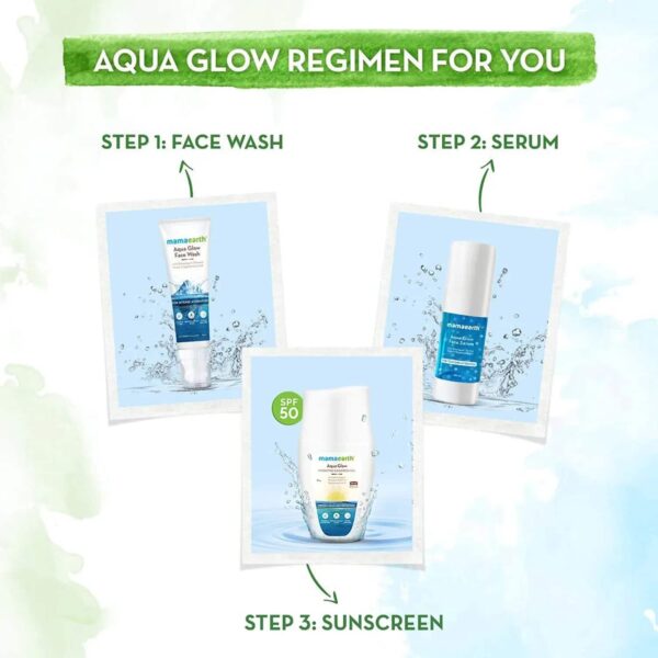 Mamaearth Aqua Glow Hydrating Sunscreen Gel (50g) - Mamaearth
