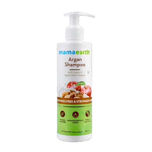 Mamaearth Argan Shampoo (250ml) - Mamaearth