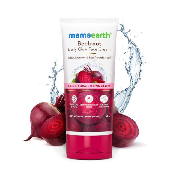 Mamaearth Beetroot Daily Glow Face Cream (80 g) - Mamaearth
