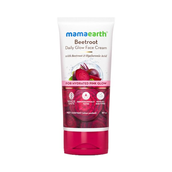 Mamaearth Beetroot Daily Glow Face Cream (80 g) - Mamaearth