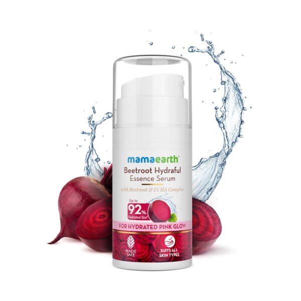 Mamaearth Beetroot Hydraful Essence Serum (15 ml) - Mamaearth