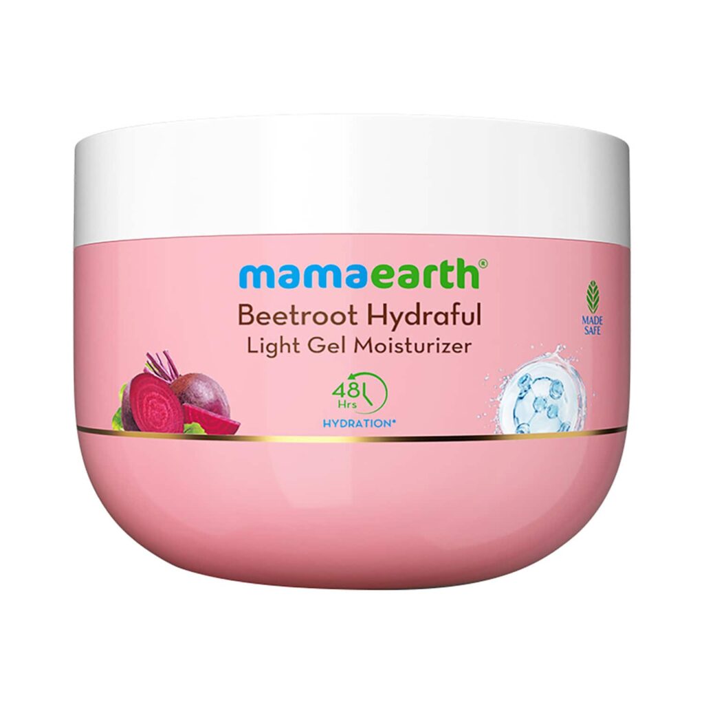 Mamaearth Beetroot Hydraful Light Gel Moisturizer With Beetroot & HA (200 g) - Mamaearth