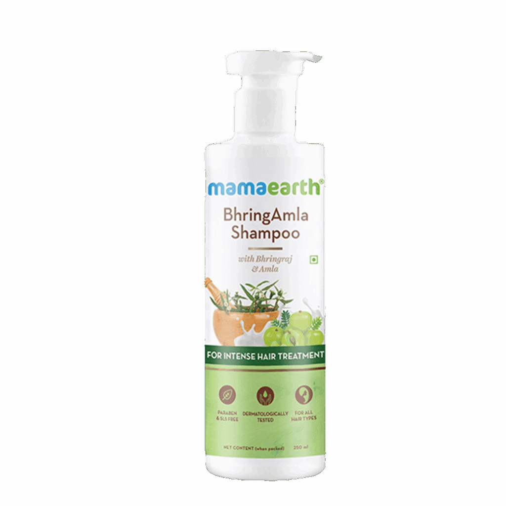 Mamaearth BhringAmla Shampoo (250ml) - Mamaearth