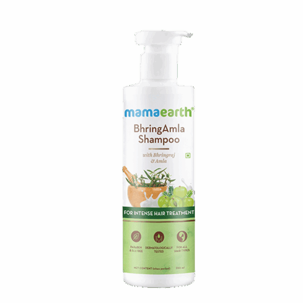 Mamaearth BhringAmla Shampoo (250ml) - Mamaearth