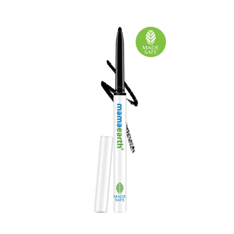Mamaearth Charcoal Black Long Stay Kajal - Black (0.35g) - Mamaearth