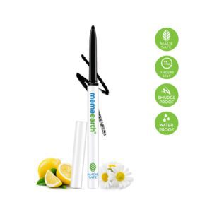 Mamaearth Charcoal Black Long Stay Kajal - Black (0.35g) - Mamaearth
