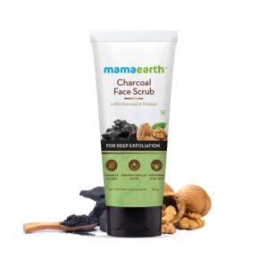 Mamaearth Charcoal Face Scrub (100g) - Mamaearth