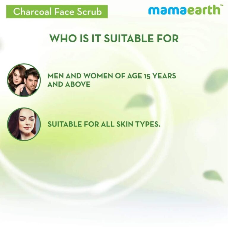 Mamaearth Charcoal Face Scrub (100g) - Mamaearth