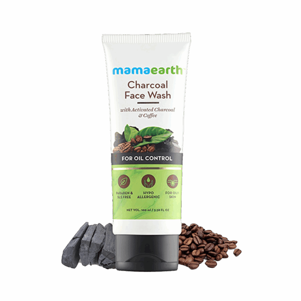 Mamaearth Charcoal Facewash For Oil Control (100ml) - Mamaearth
