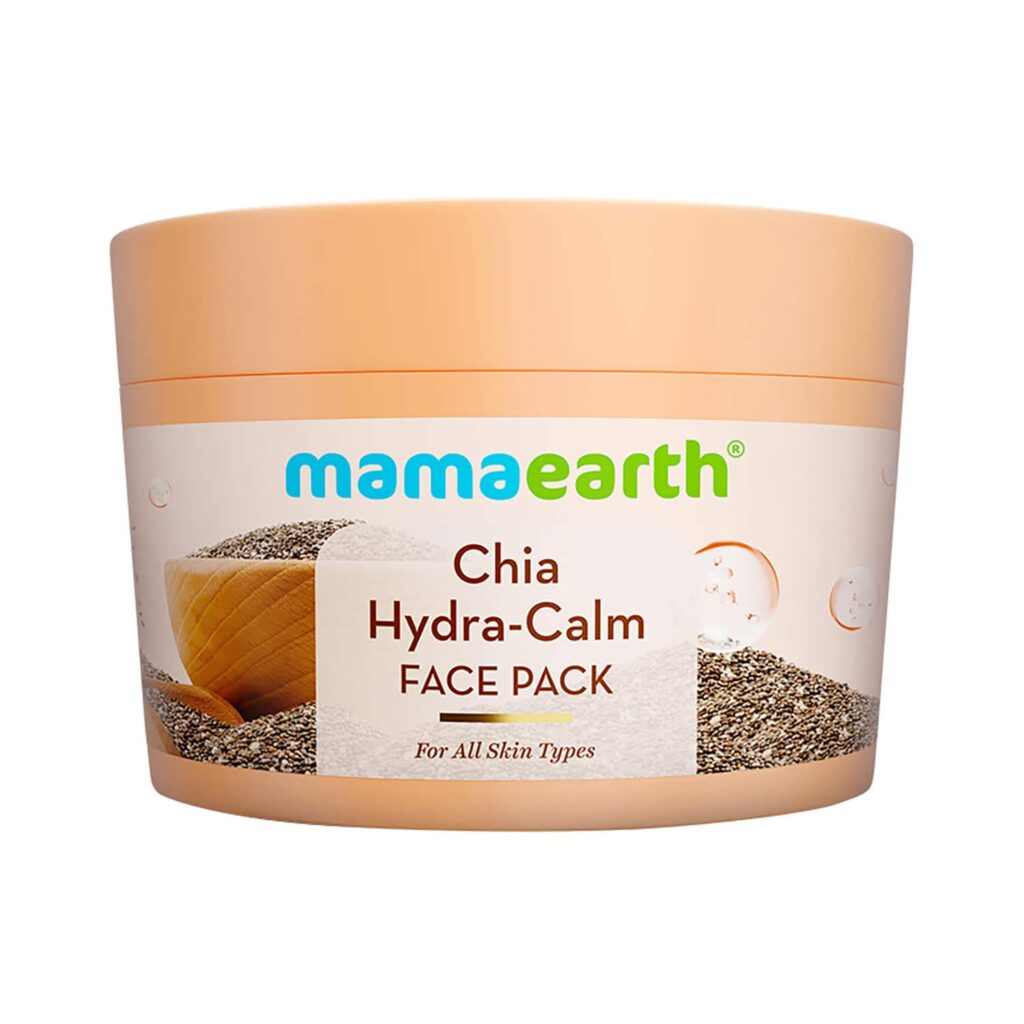 Mamaearth Chia Hydra-Calm Face Pack With Chia Seed & Ceramides (200 g) - Mamaearth