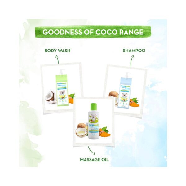 Mamaearth Coco Soft Massage Oil For Babies (200ml) - Mamaearth