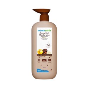 Mamaearth Cocoa Rich Moisturizing Body Lotion For Deep 48H Moisturization (400 ml) - Mamaearth