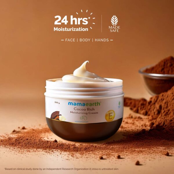Mamaearth Cocoa Rich Moisturizing Cream (200 g) - Mamaearth