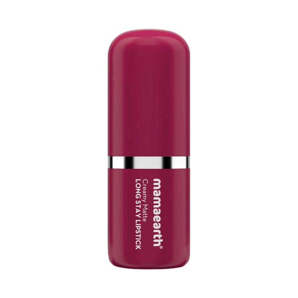 Mamaearth Creamy Matte Long Stay Lipstick - Cranberry Crush (4.2 g) - Mamaearth