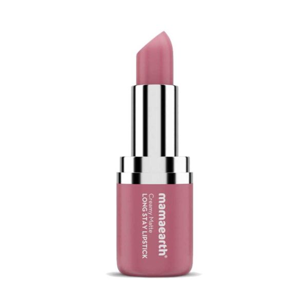 Mamaearth Creamy Matte Long Stay Lipstick - Mauve Bloom (4.2 g) - Mamaearth