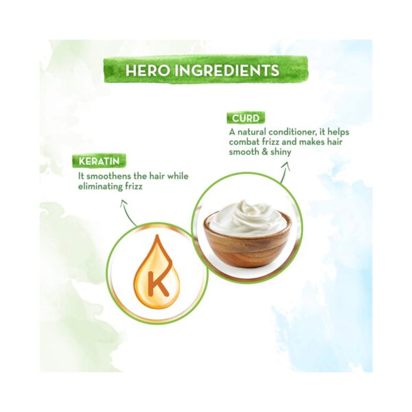Mamaearth Curd Smoothening Shampoo (250ml) - Mamaearth