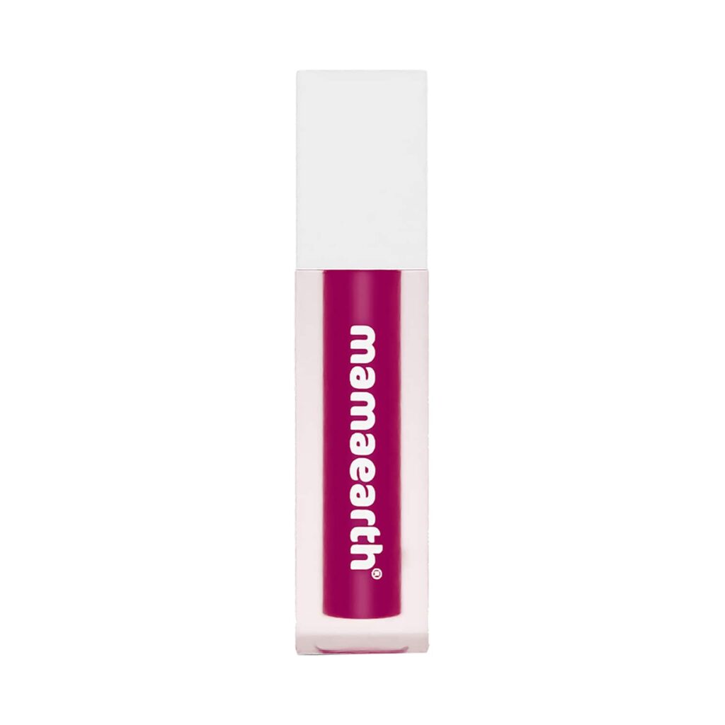 Mamaearth Feather Light Liquid Matte Mini Lipstick With Coconut & Vitamin E - 07 Pink Orchid (1.2ml) - Mamaearth