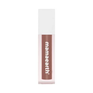 Mamaearth Feather Light Liquid Matte Mini Lipstick With Coconut & Vitamin E - 01 Nude Perfect (1.2ml) - Mamaearth