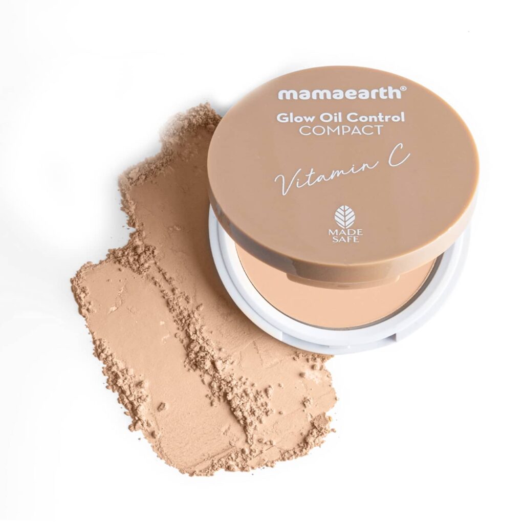 Mamaearth Glow Oil Control Compact SPF 30 - 02 Creme Glow (9g) - Mamaearth